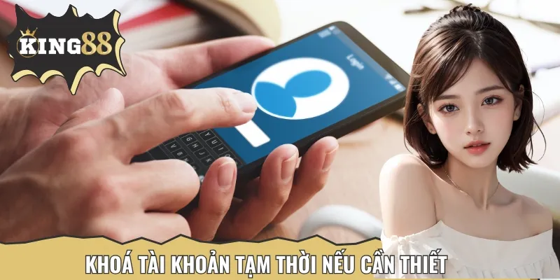 Nếu muốn, hãy tạm khóa tài khoản khi cần nghỉ ngơi hoặc lấy lại cân bằng