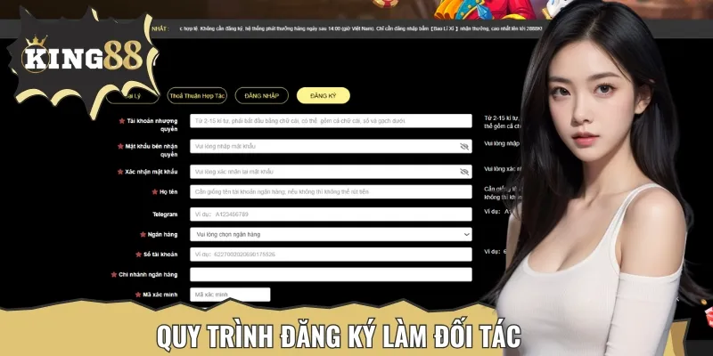 Các bước đăng ký trở thành đối tác hợp pháp cho mọi thành viên
