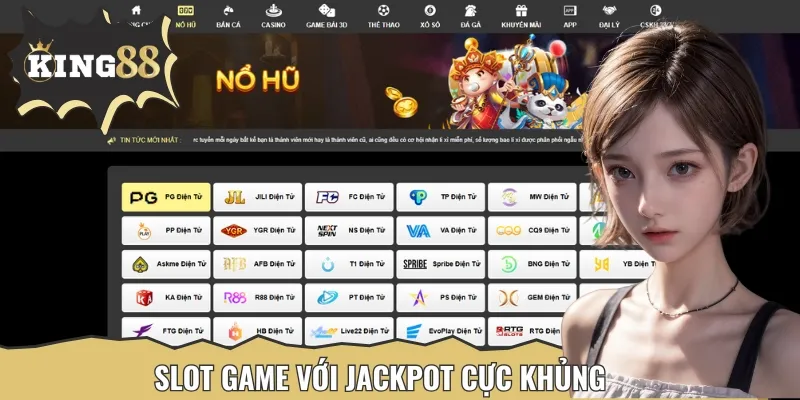 Hàng trăm game quay hũ, nổ Jackpot hàng tỷ đồng dễ dàng