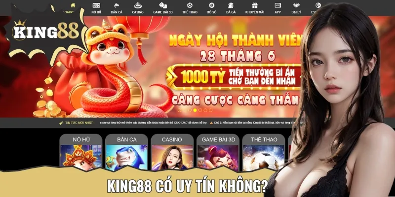 Đánh giá độ tin cậy và giấy phép hợp pháp của nhà cái King88