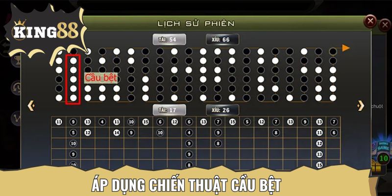 Kinh nghiệm bắt cầu tài xỉu bằng phương pháp cầu bệt