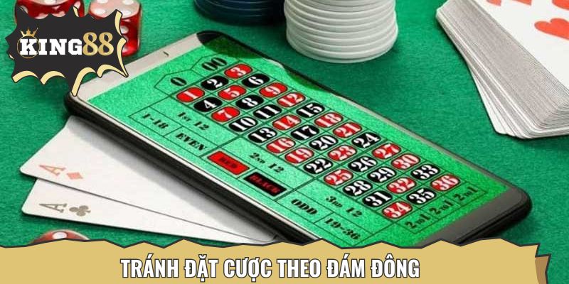 Kinh nghiệm bắt cầu tài xỉu - tránh đi theo đám đông